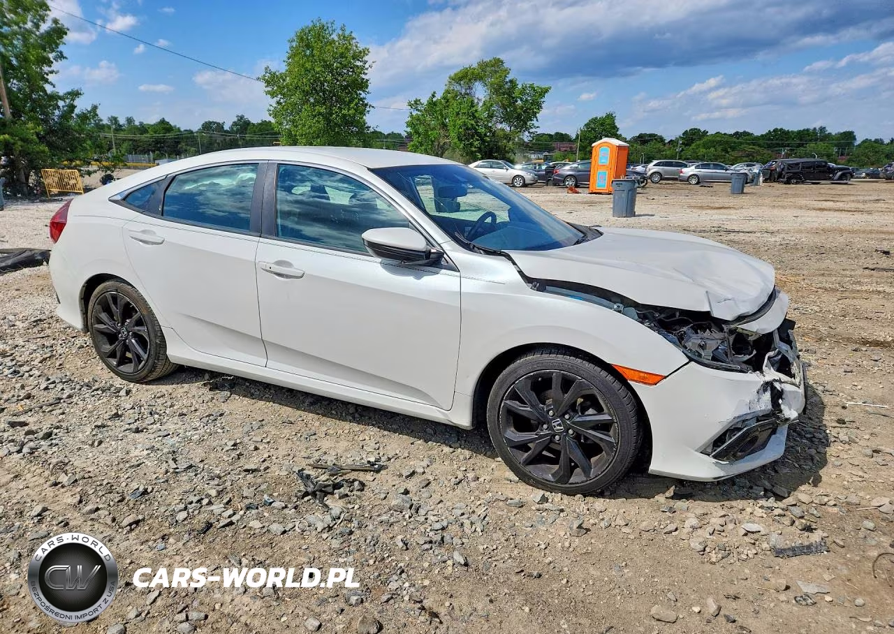 2019 Honda Civic Sport VIN:2HGFC2F84KH599477 - 4