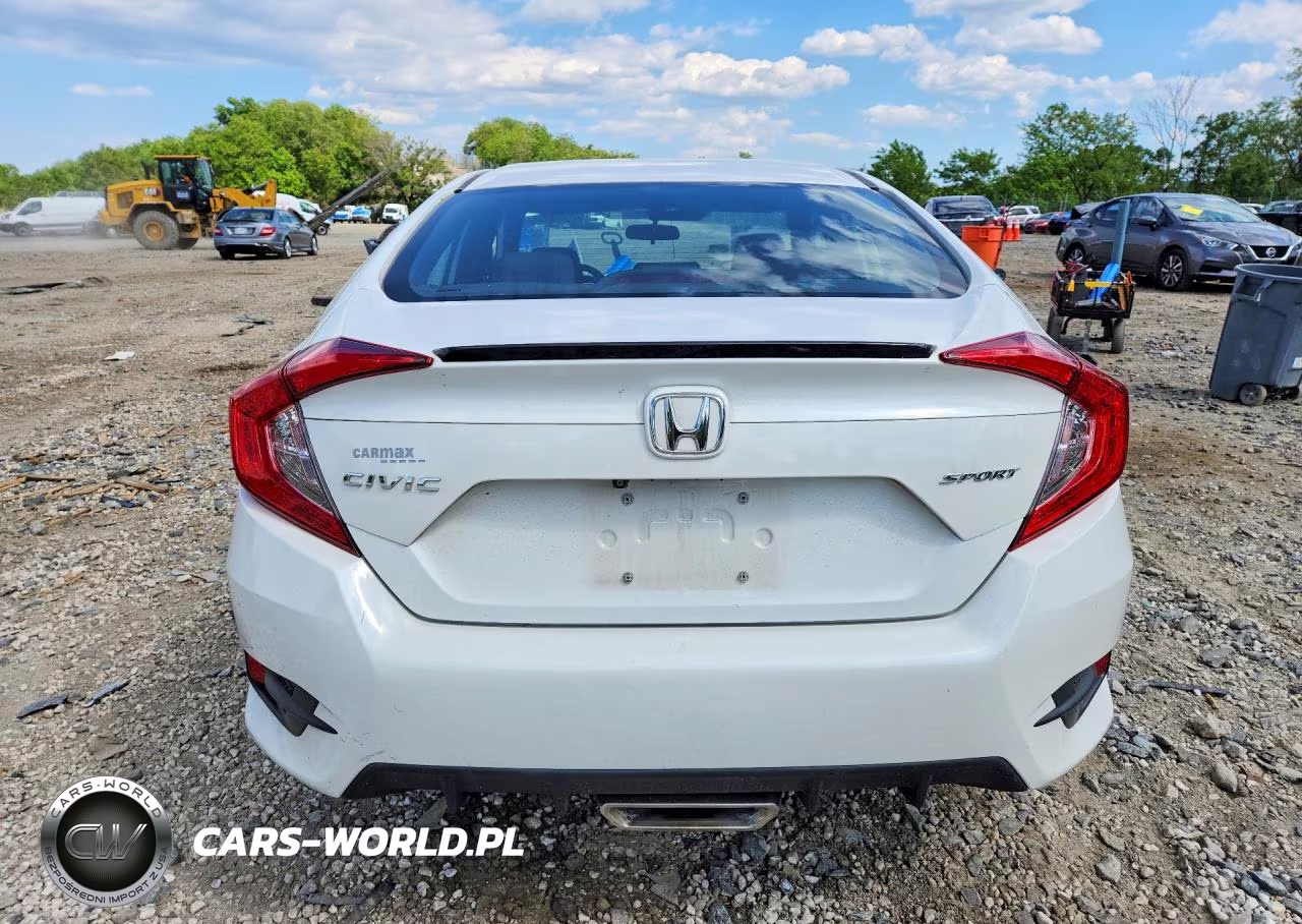 2019 Honda Civic Sport VIN:2HGFC2F84KH599477 - 6