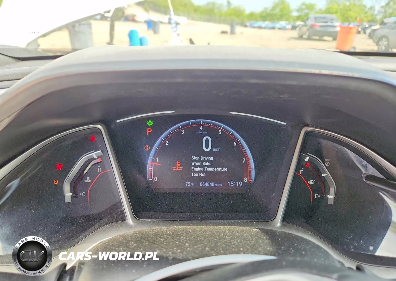 2019 Honda Civic Sport VIN:2HGFC2F84KH599477 - 9