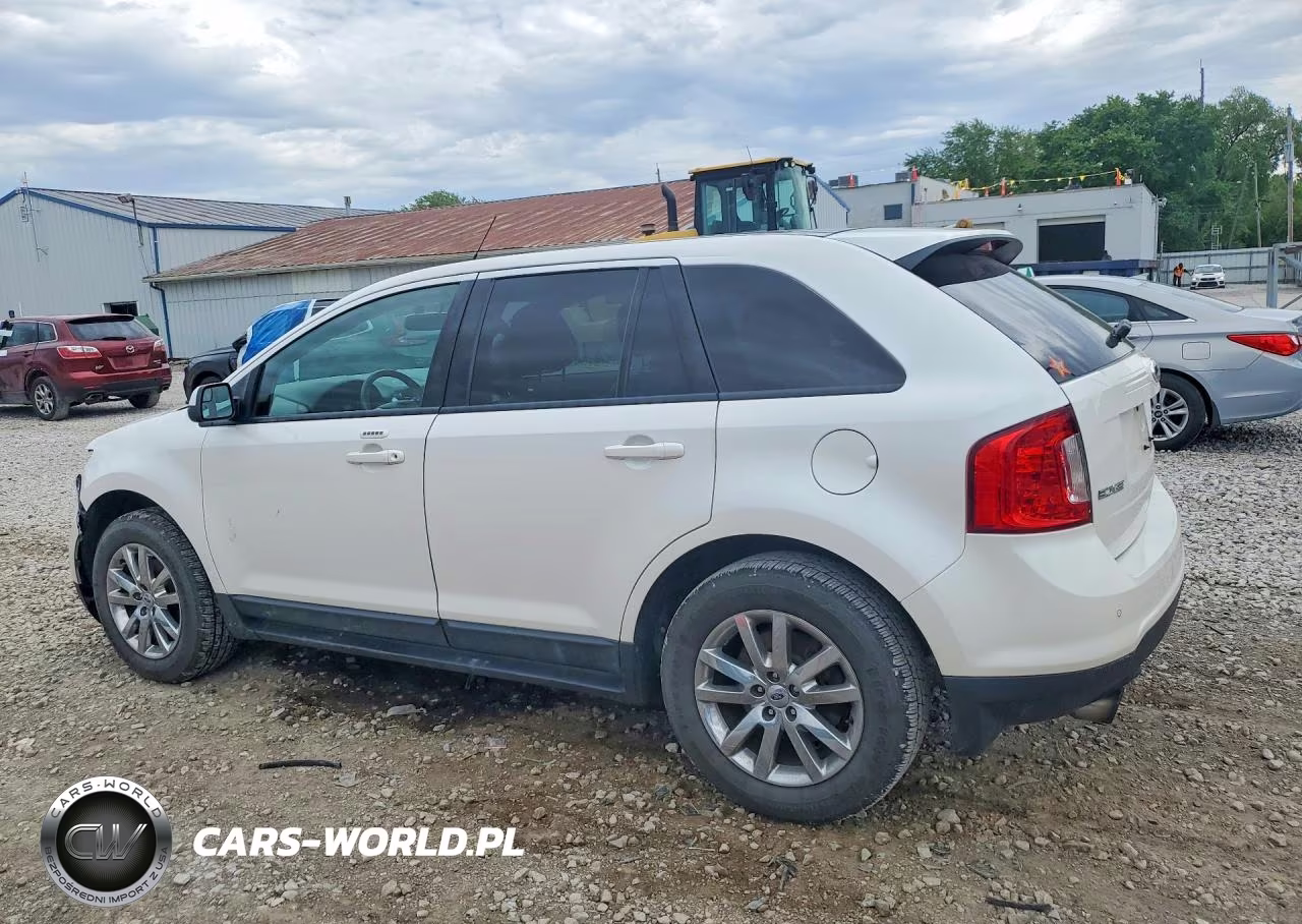 2013 Ford Edge Sel VIN:2FMDK3J97DBA40344 - 2