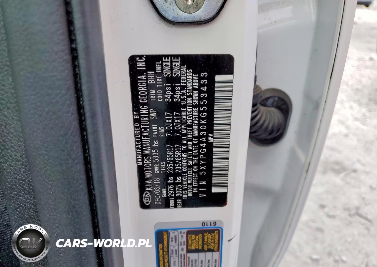 2019 Kia Sorento Lx VIN:5XYPG4A30KG553433 - 13