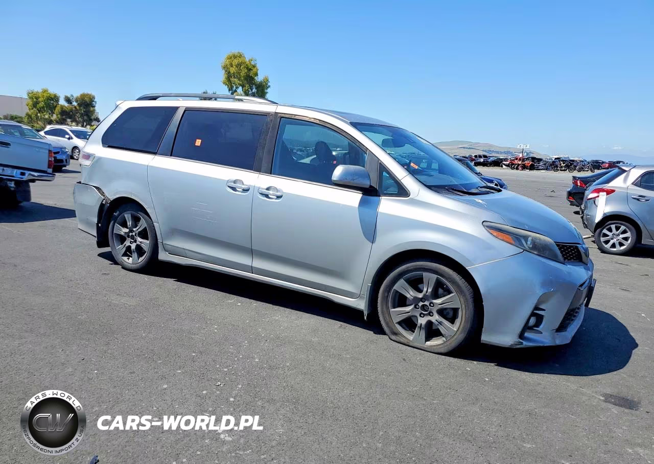 2019 Toyota Sienna Se 8-Passenger VIN:5TDXZ3DC6KS017427 - 4