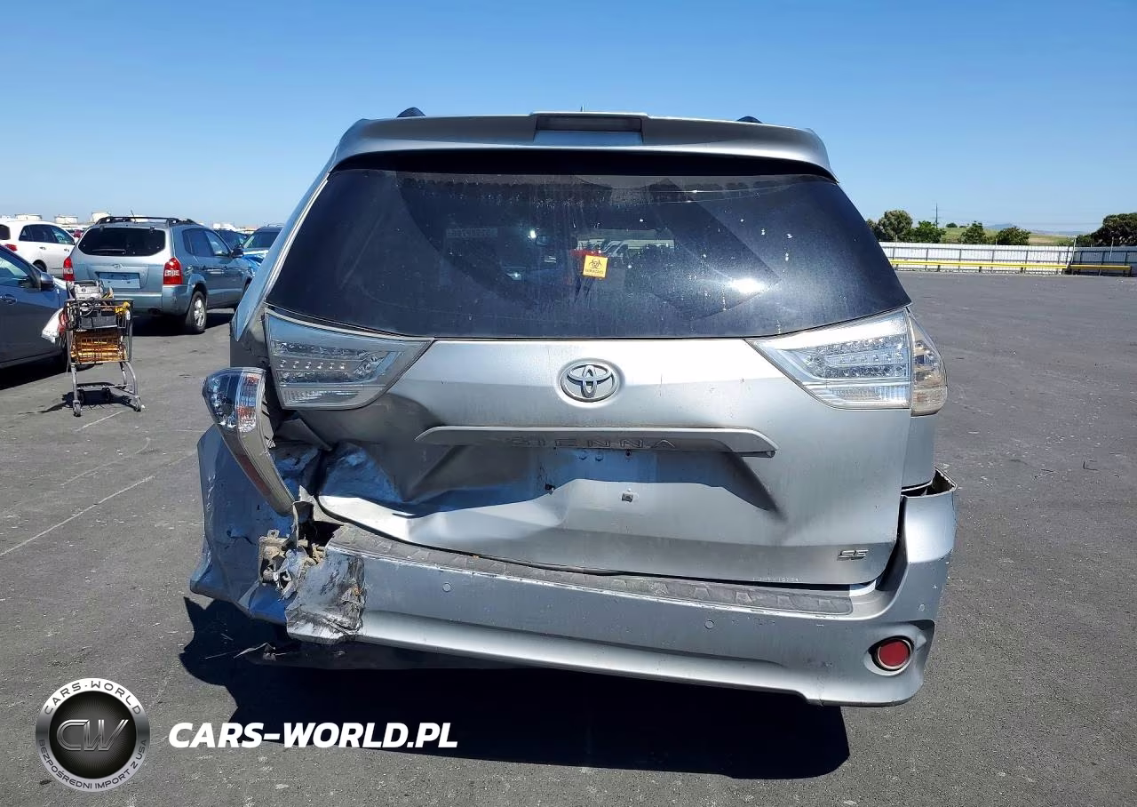 2019 Toyota Sienna Se 8-Passenger VIN:5TDXZ3DC6KS017427 - 6