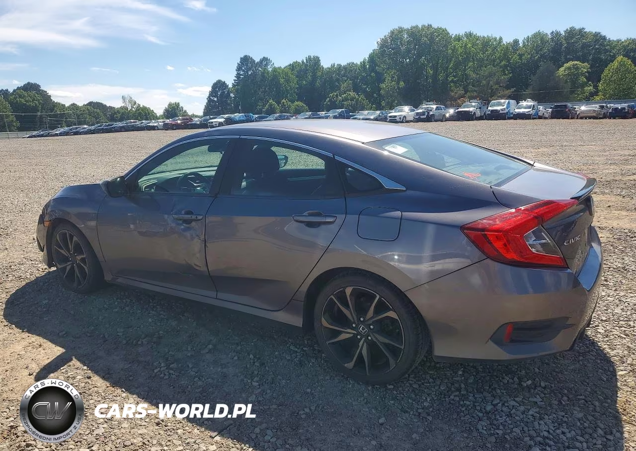 2019 Honda Civic Sport VIN:19XFC2F81KE037546 - 2