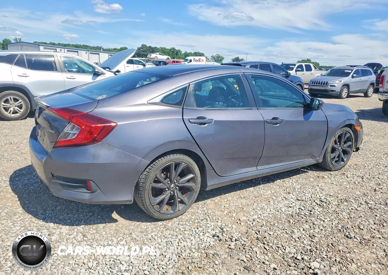 2019 Honda Civic Sport VIN:19XFC2F81KE037546 - 3