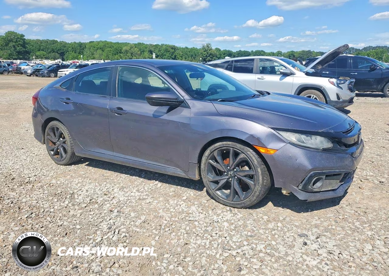 2019 Honda Civic Sport VIN:19XFC2F81KE037546 - 4