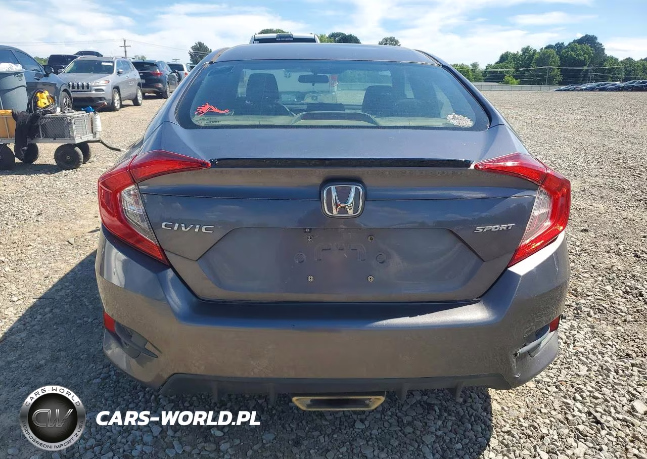 2019 Honda Civic Sport VIN:19XFC2F81KE037546 - 6