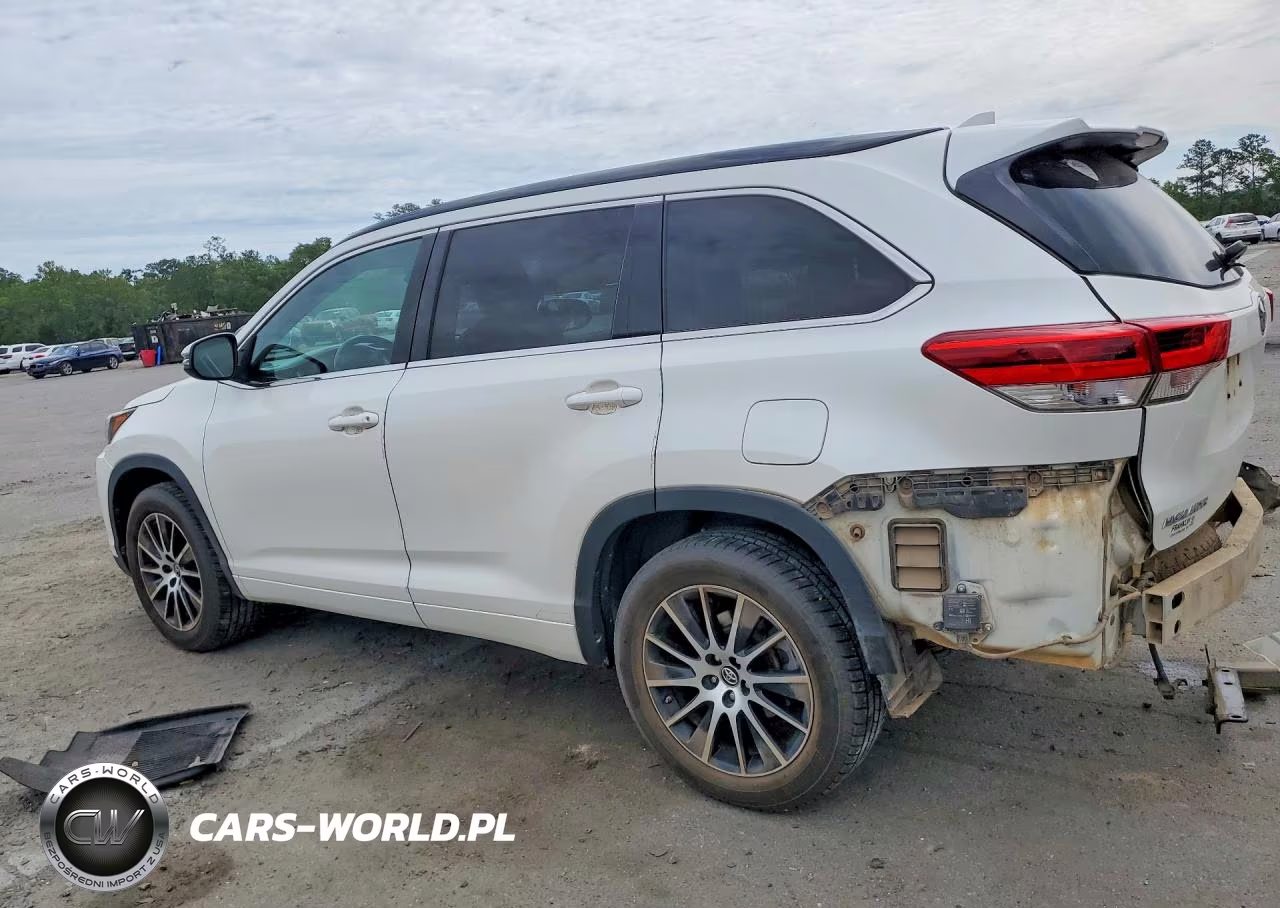 2018 Toyota Highlander Se VIN:5TDKZRFH6JS549278 - 2