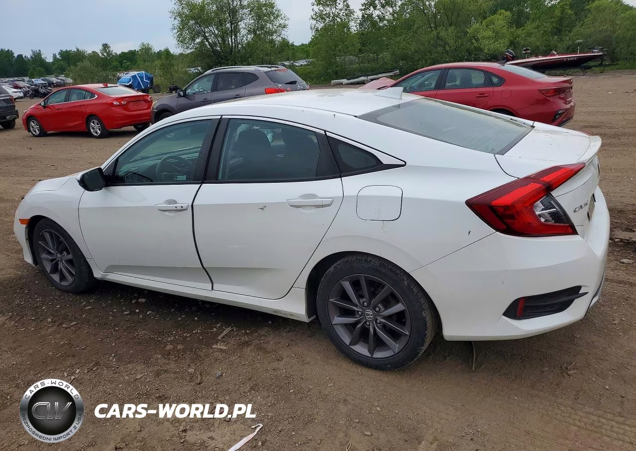 2020 Honda Civic Ex VIN:19XFC1F32LE210734 - 2