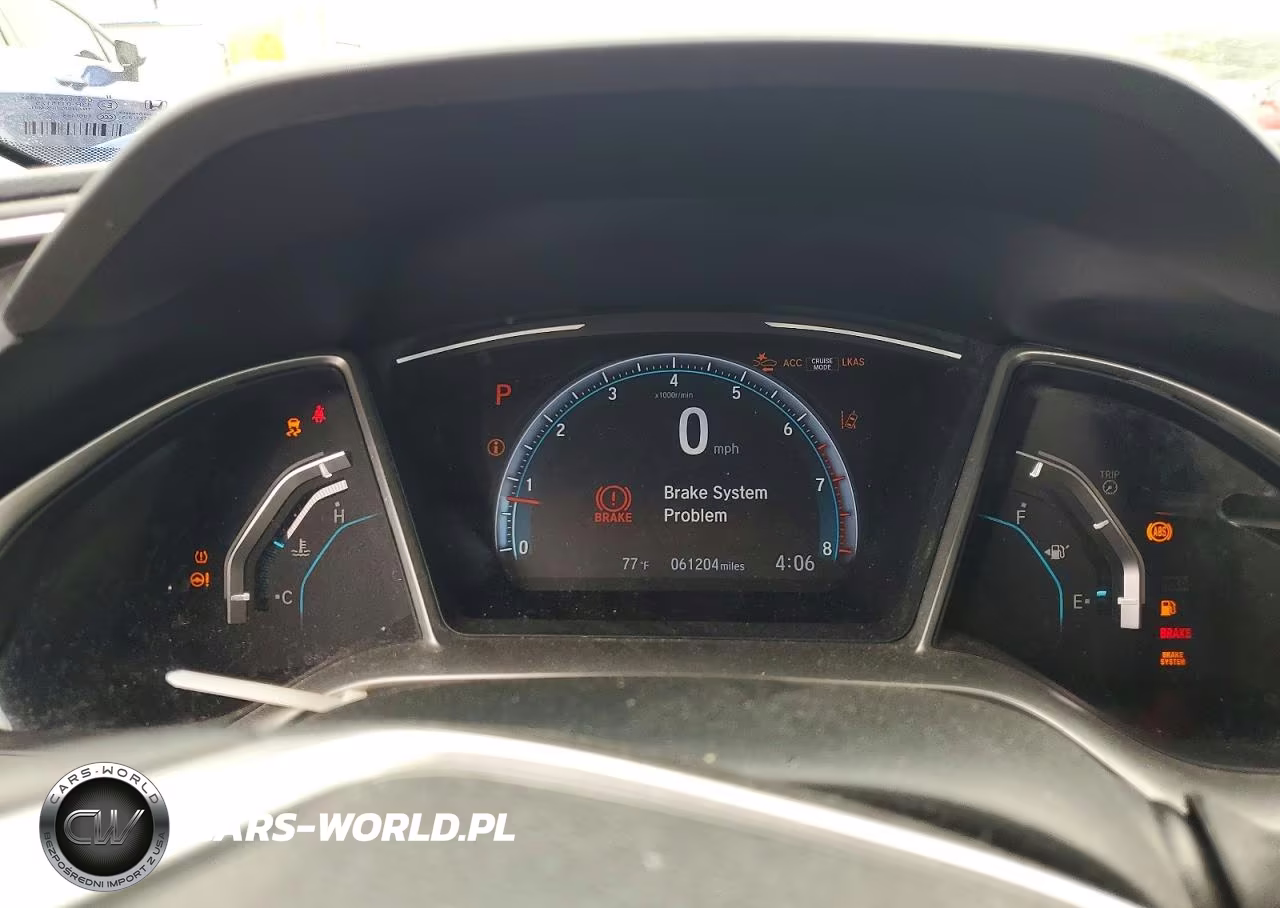 2020 Honda Civic Ex VIN:19XFC1F32LE210734 - 9