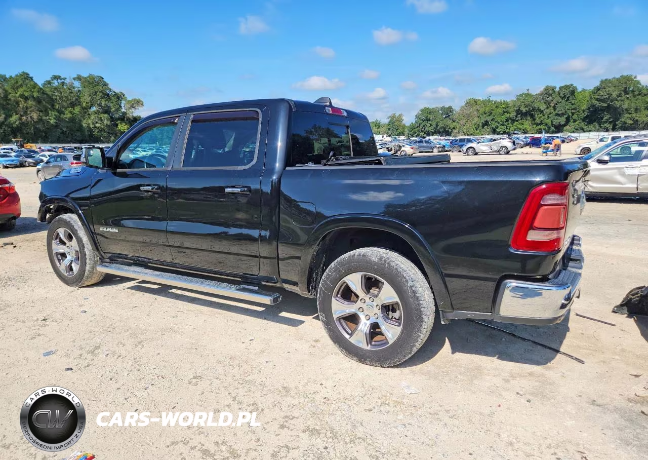 2019 Ram 1500 Laramie VIN:1C6SRFJT4KN662543 - 2