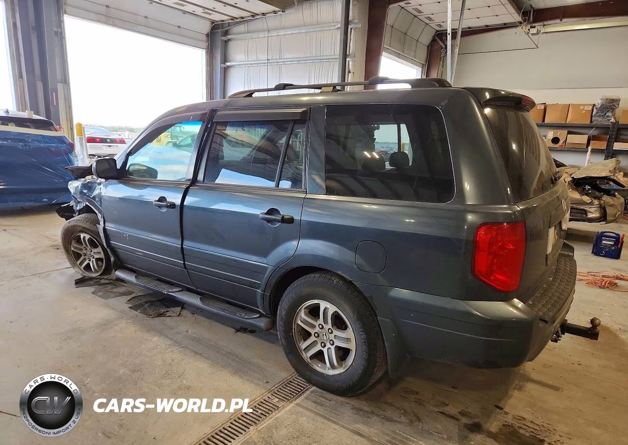 2005 Honda Pilot Exl VIN:5FNYF18505B047044 - 2