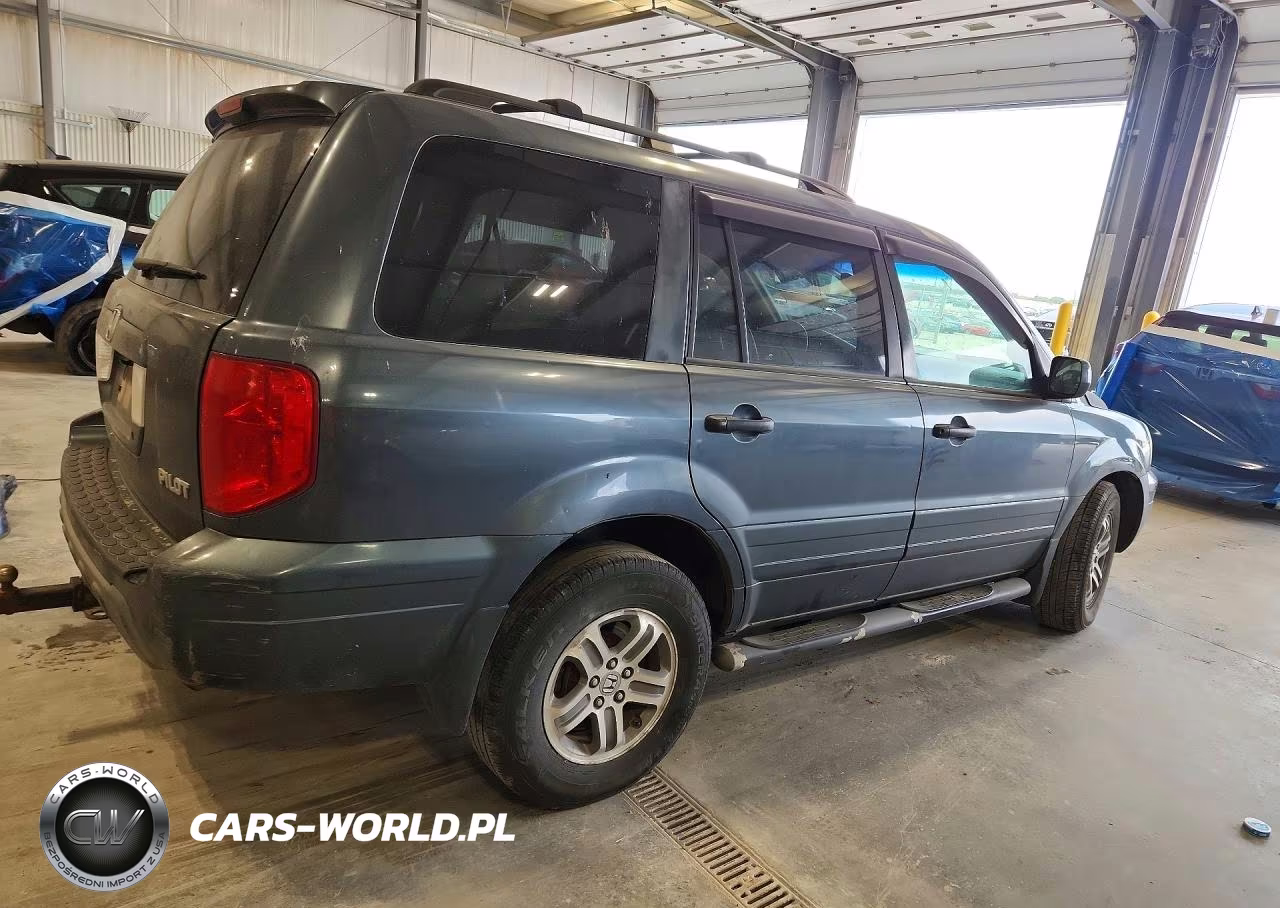 2005 Honda Pilot Exl VIN:5FNYF18505B047044 - 3