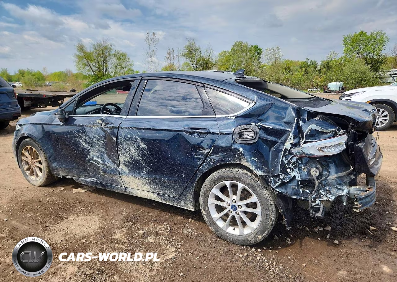 2020 Ford Fusion Se VIN:3FA6P0HD2LR119854 - 2