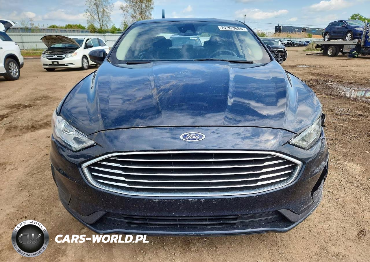 2020 Ford Fusion Se VIN:3FA6P0HD2LR119854 - 5
