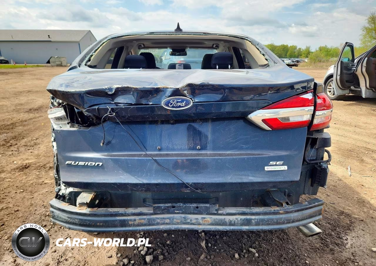 2020 Ford Fusion Se VIN:3FA6P0HD2LR119854 - 6