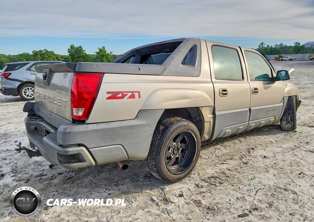 2002 Chevrolet Avalanche K1500 VIN:3GNEK13T82G109856 - 3