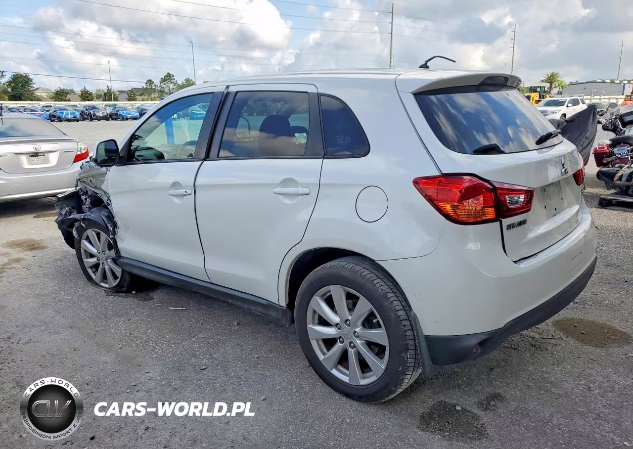 2014 Mitsubishi Outlander Sport Es VIN:4A4AP3AU4EE027031 - 2