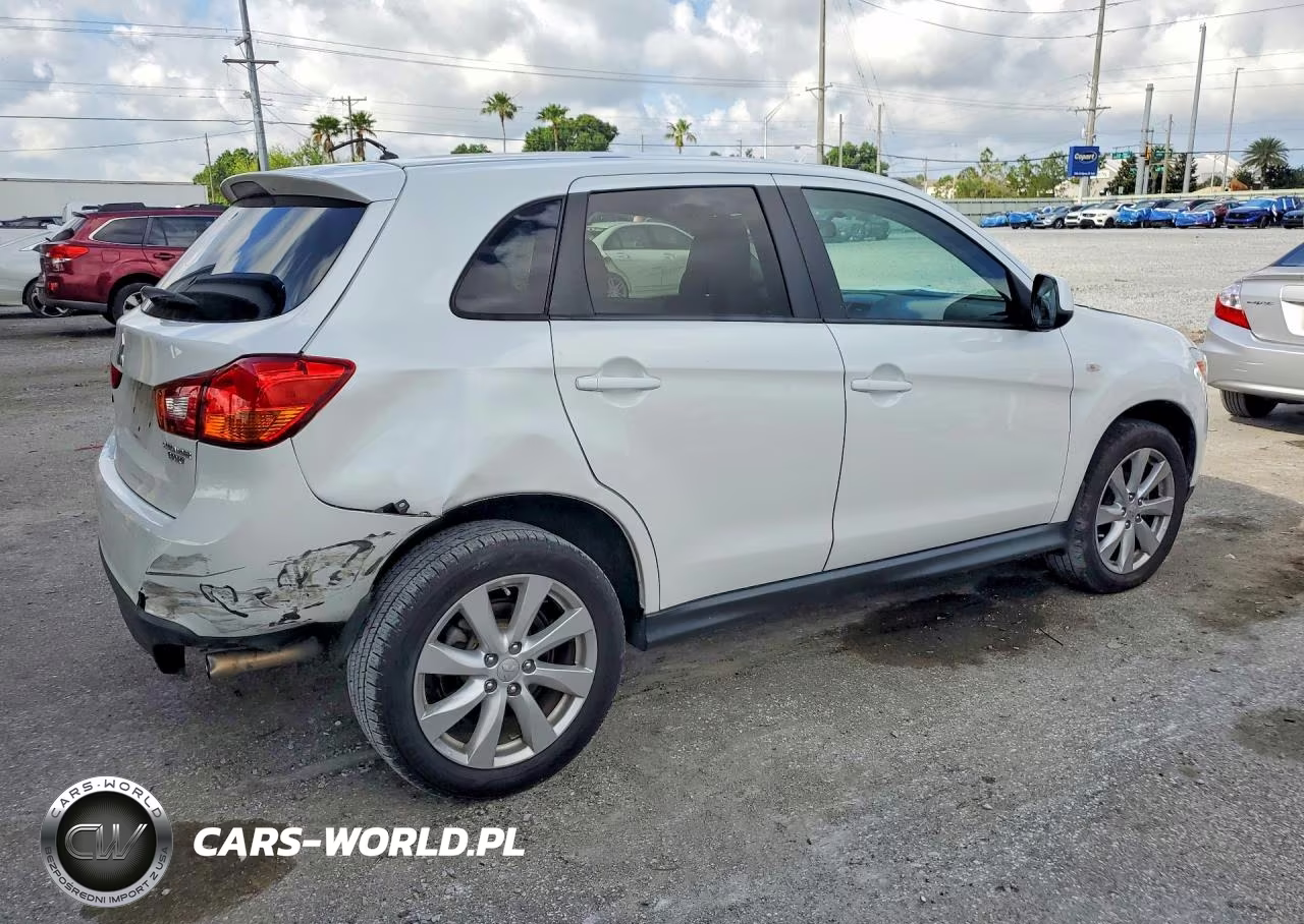 2014 Mitsubishi Outlander Sport Es VIN:4A4AP3AU4EE027031 - 3