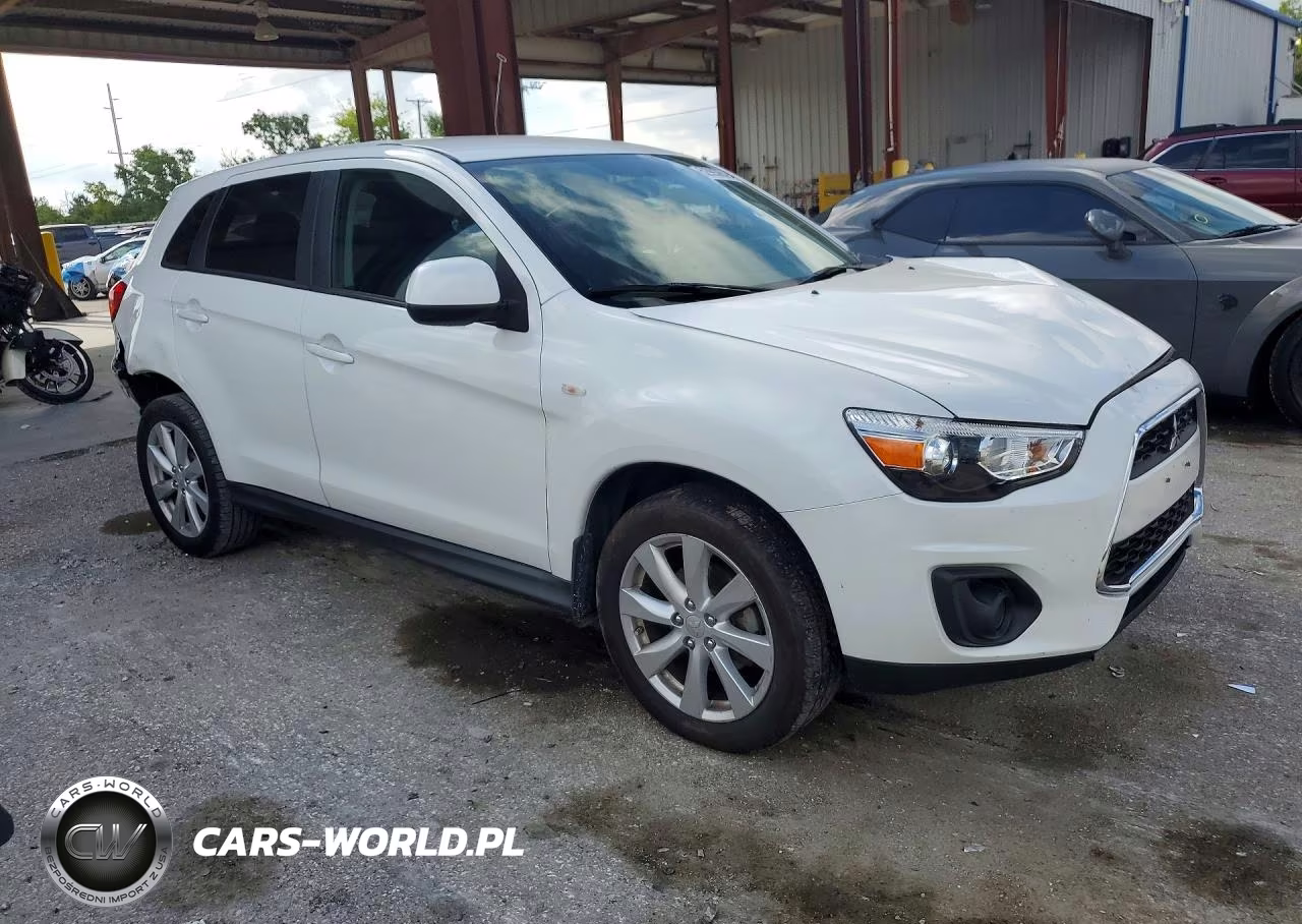 2014 Mitsubishi Outlander Sport Es VIN:4A4AP3AU4EE027031 - 4