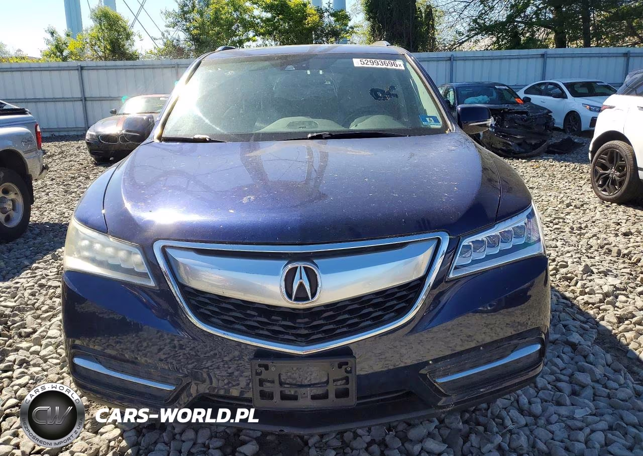 2015 Acura Mdx Technology VIN:5FRYD4H4XFB001350 - 5