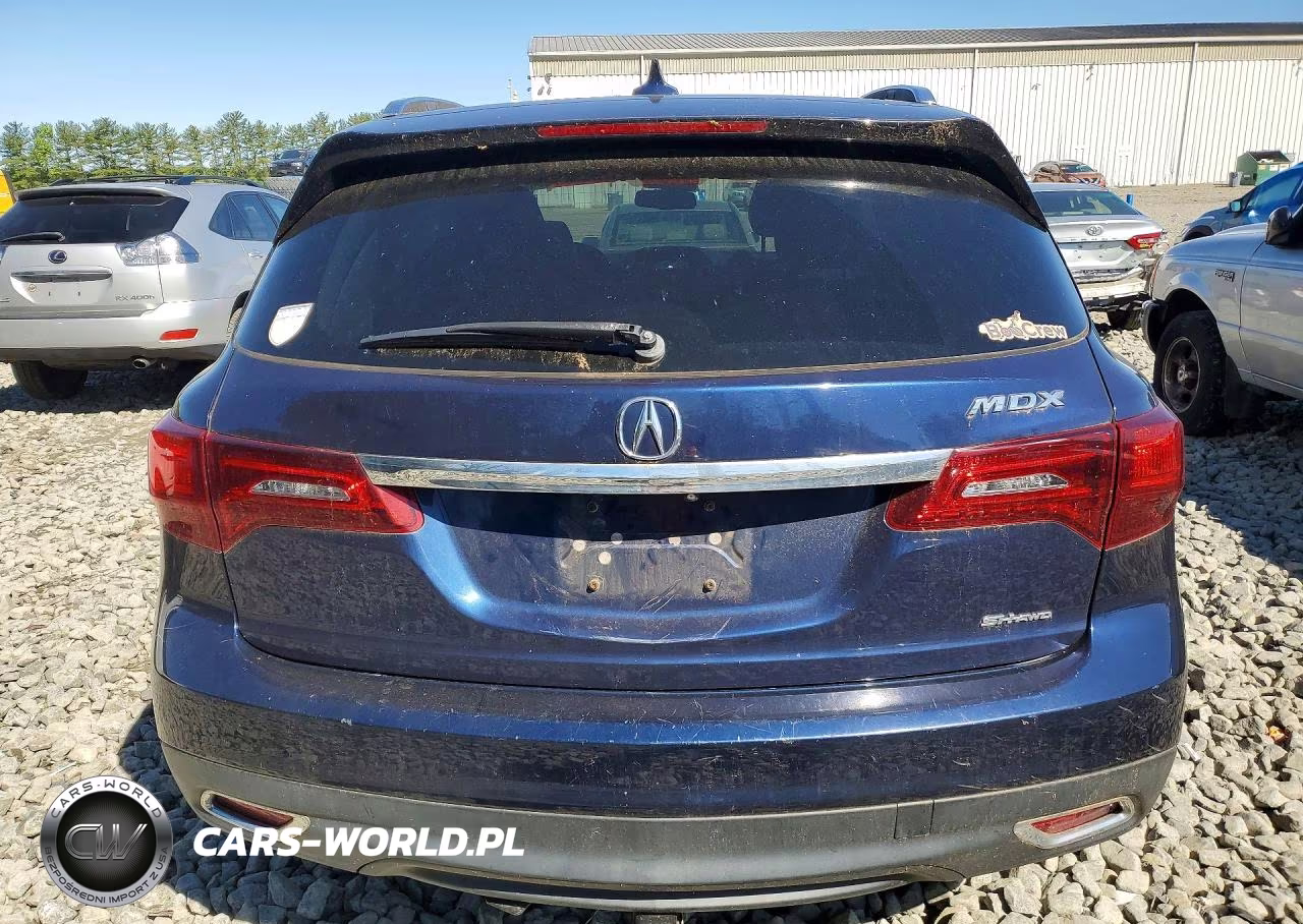 2015 Acura Mdx Technology VIN:5FRYD4H4XFB001350 - 6