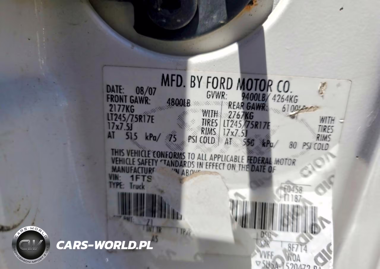 2008 Ford F250 Super Duty VIN:1FTSX21588EC21791 - 12