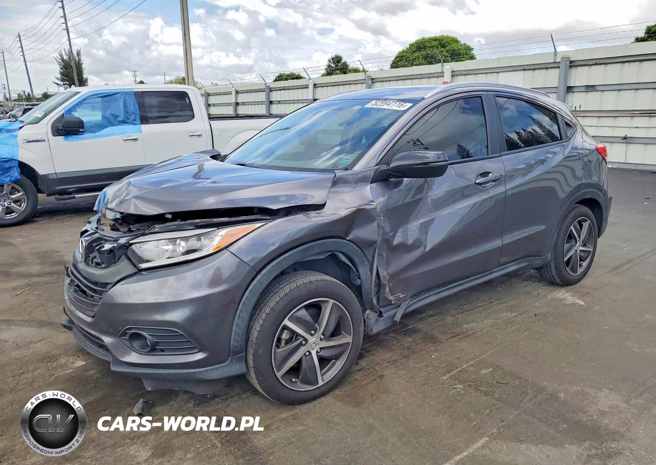 2022 Honda Hr-V Ex VIN:3CZRU5H52NM714171 - 1