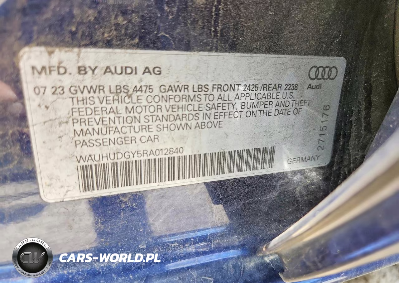 2024 Audi A3 Premium Plus VIN:WAUHUDGY5RA012840 - 12