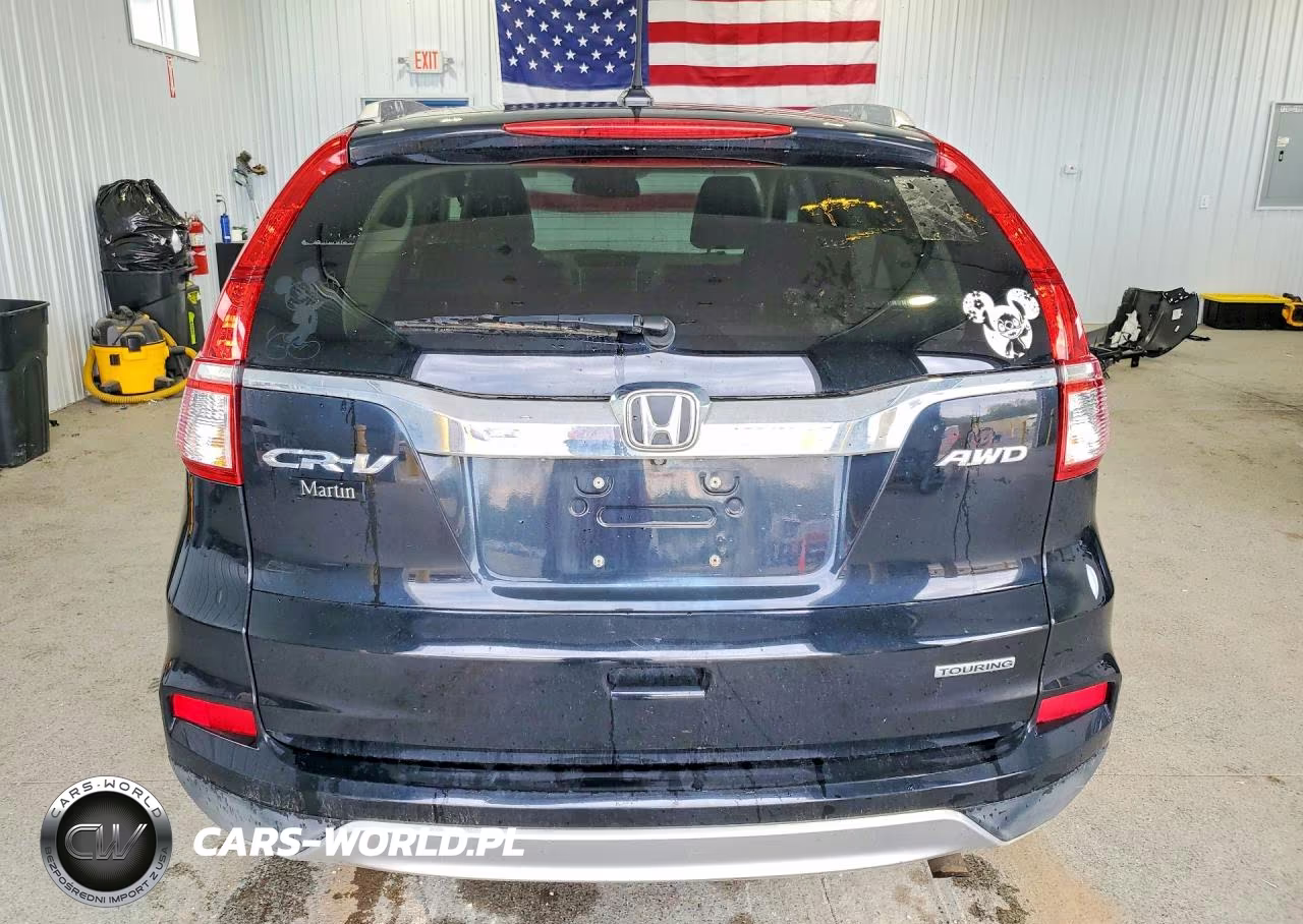 2015 Honda Cr-V Touring VIN:5J6RM4H97FL127299 - 6