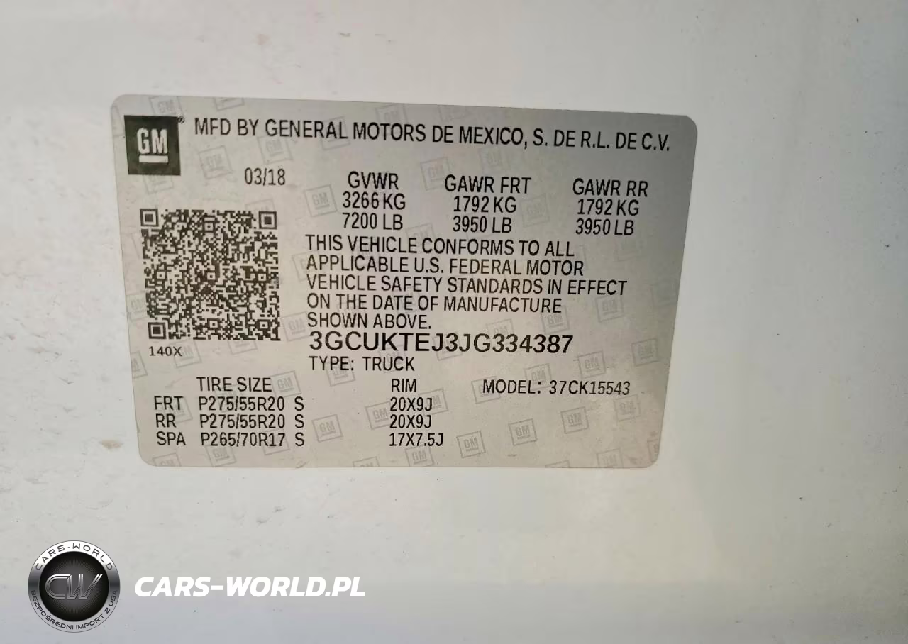 2018 Chevrolet Silverado K1500 High Country VIN:3GCUKTEJ3JG334387 - 12