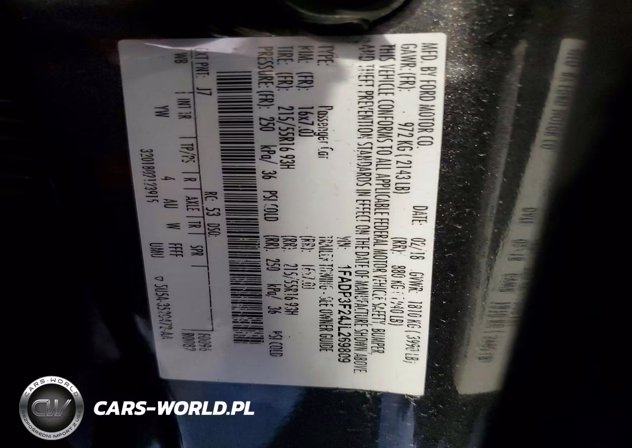 2018 Ford Focus Se VIN:1FADP3F24JL269809 - 12