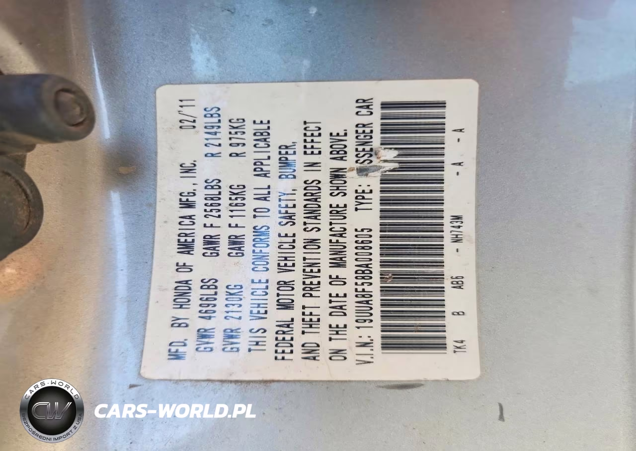 2011 Acura Tl VIN:19UUA8F58BA008605 - 12