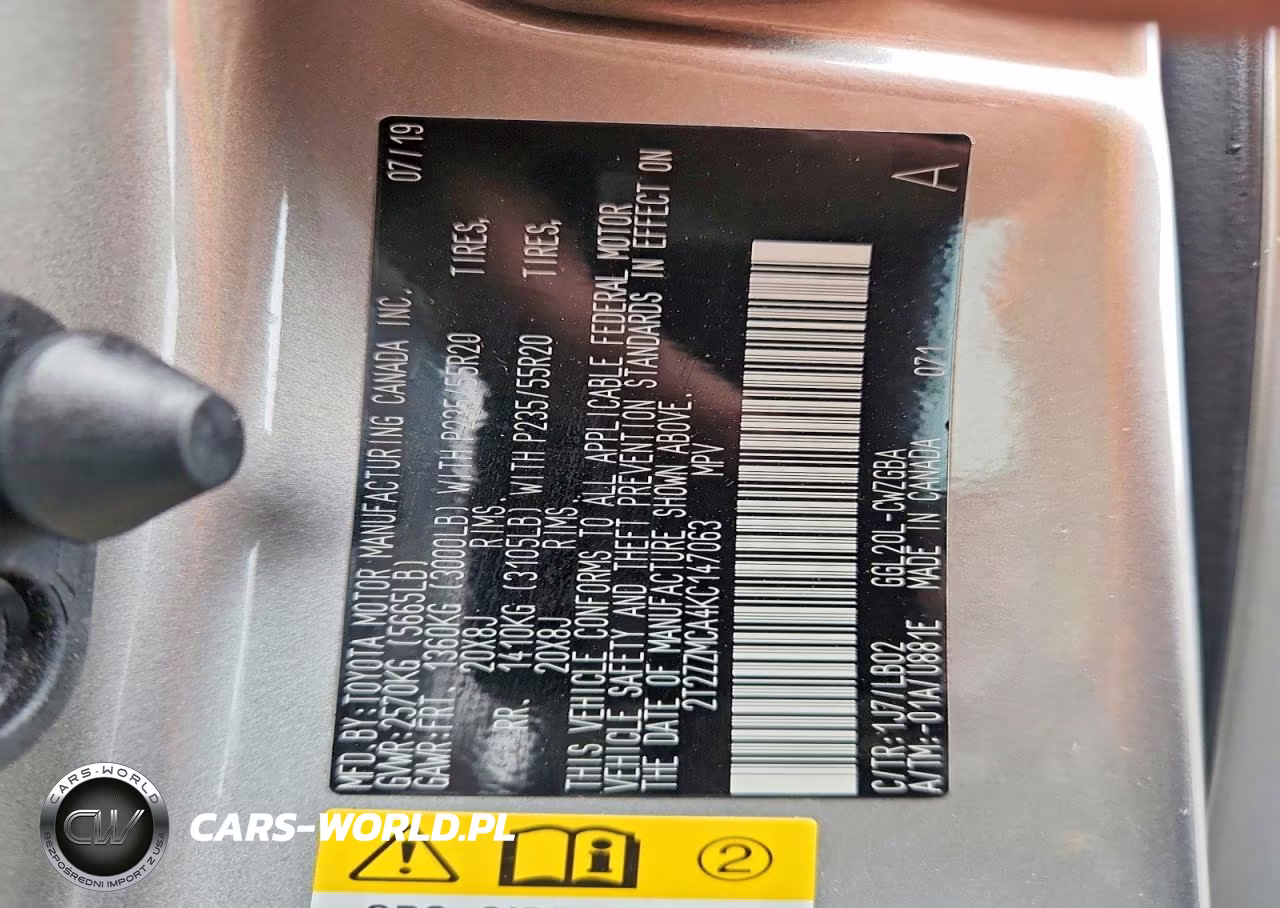 2019 Lexus Rx 350 Base VIN:2T2ZZMCA4KC147063 - 12
