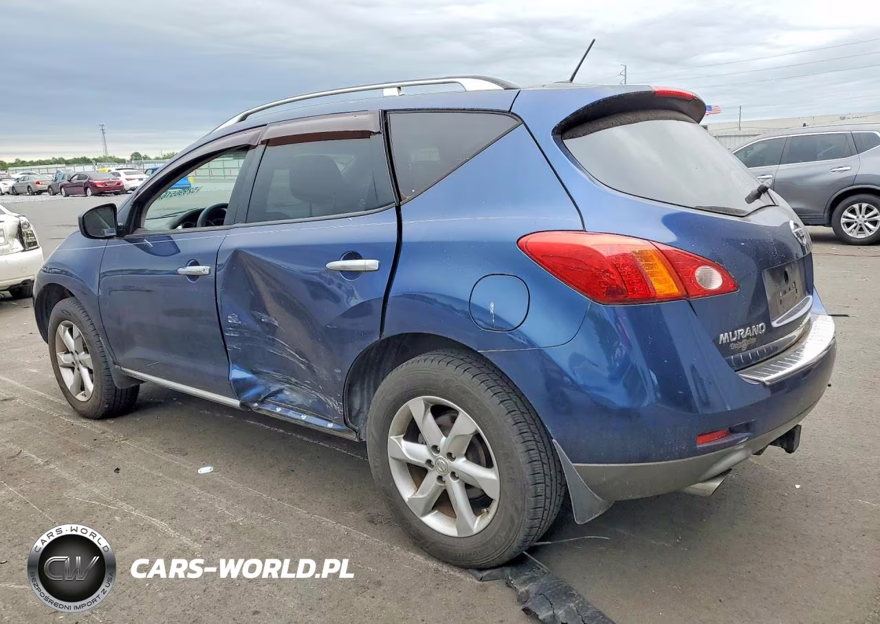 2009 Nissan Murano S VIN:JN8AZ18U19W101702 - 2