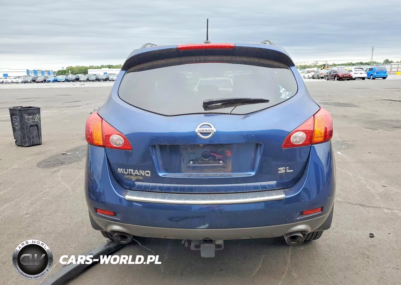 2009 Nissan Murano S VIN:JN8AZ18U19W101702 - 6