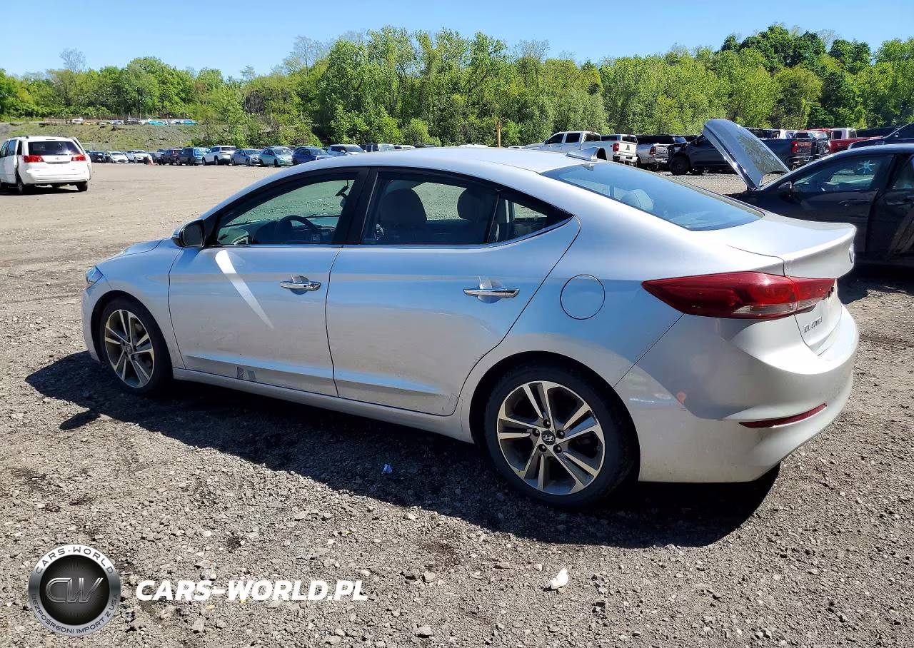 2017 Hyundai Elantra Limited VIN:5NPD84LF1HH003733 - 2