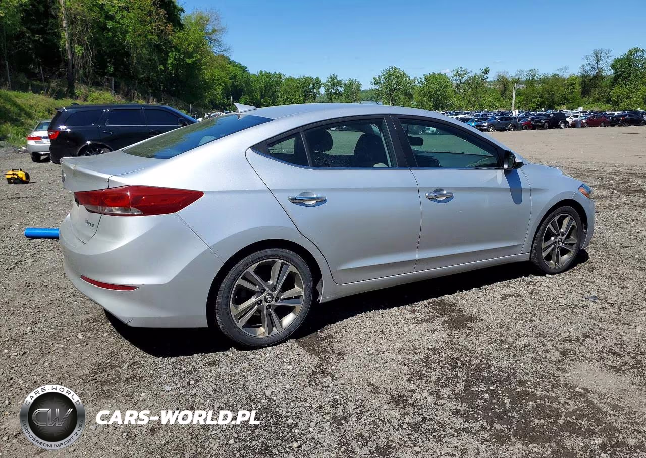 2017 Hyundai Elantra Limited VIN:5NPD84LF1HH003733 - 3