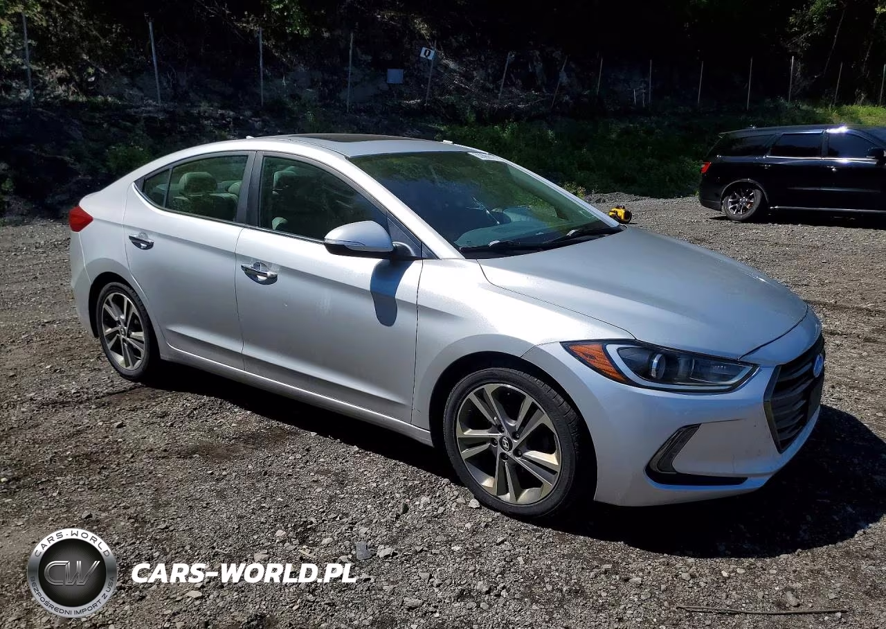 2017 Hyundai Elantra Limited VIN:5NPD84LF1HH003733 - 4