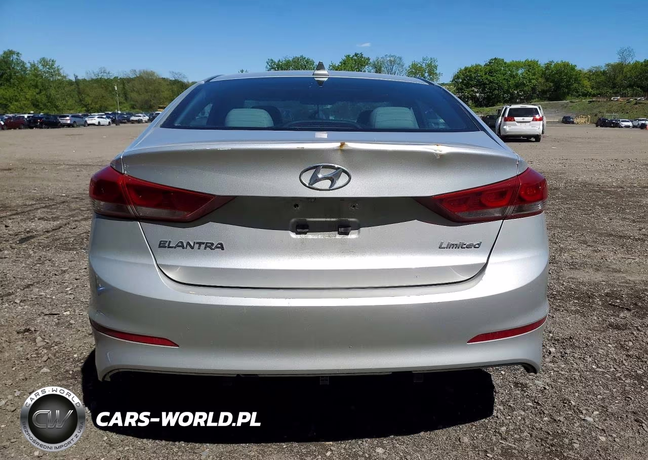 2017 Hyundai Elantra Limited VIN:5NPD84LF1HH003733 - 6