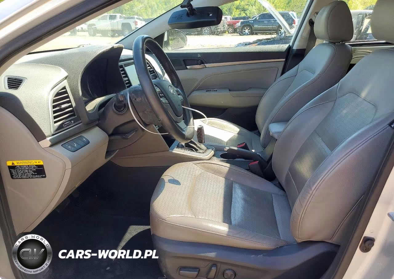 2017 Hyundai Elantra Limited VIN:5NPD84LF1HH003733 - 7