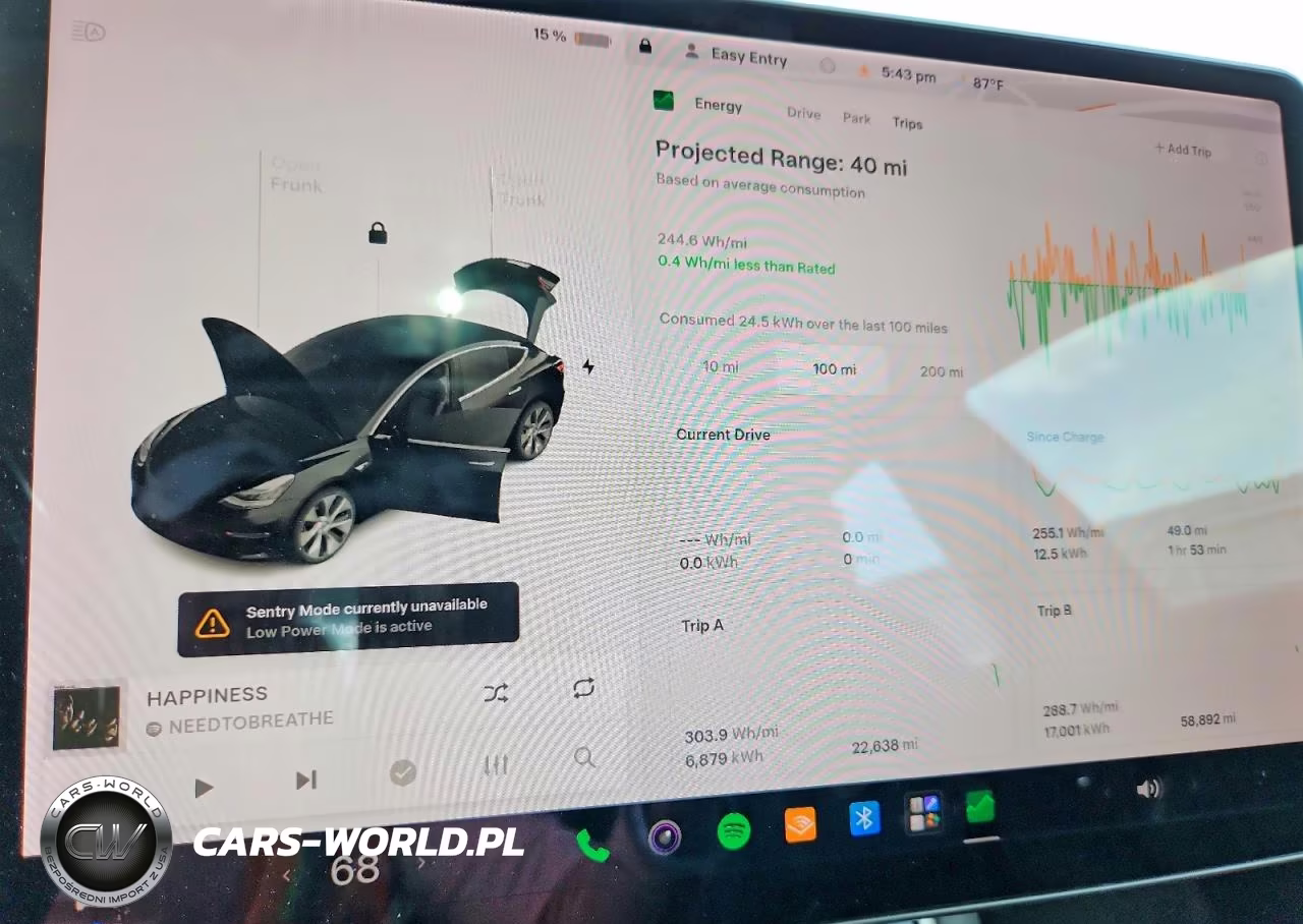 2018 Tesla Model 3 VIN:5YJ3E1EBXJF182209 - 9