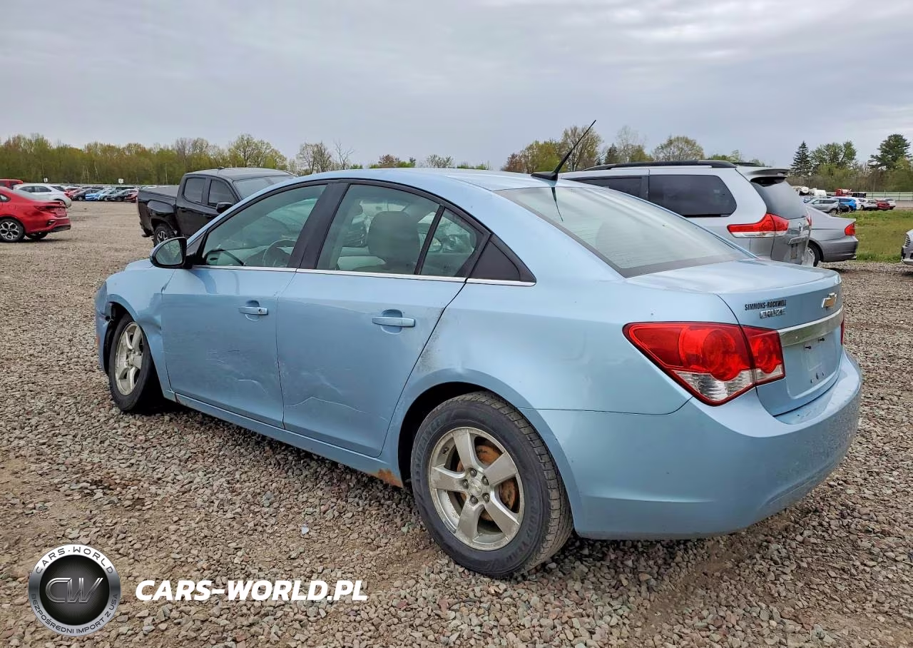 2012 Chevrolet Cruze Lt VIN:1G1PF5SC1C7192342 - 2