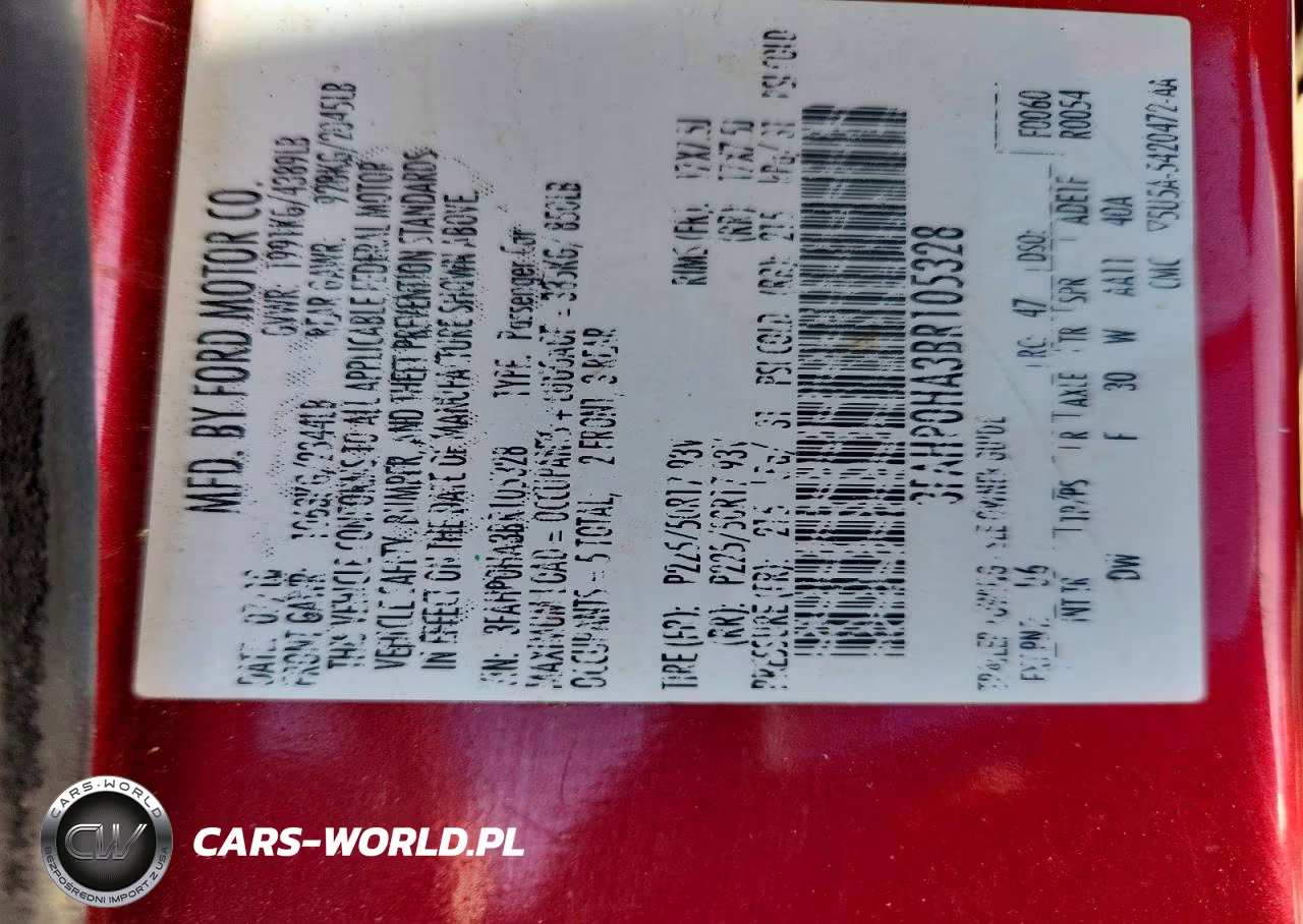 2011 Ford Fusion Se VIN:3FAHP0HA3BR105328 - 12