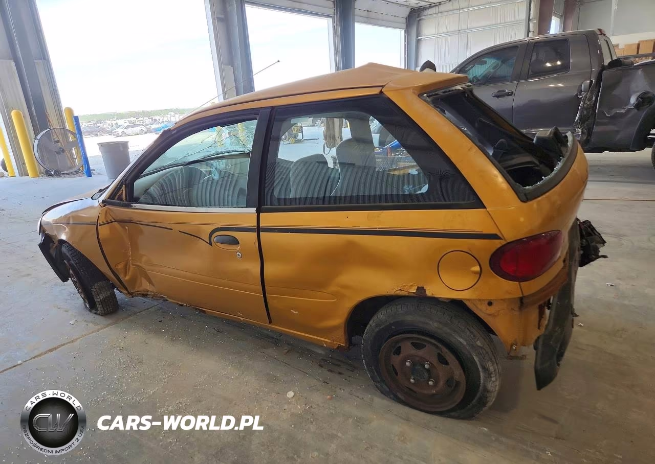 1998 Chevrolet Metro VIN:2C1MR2264W6726381 - 2