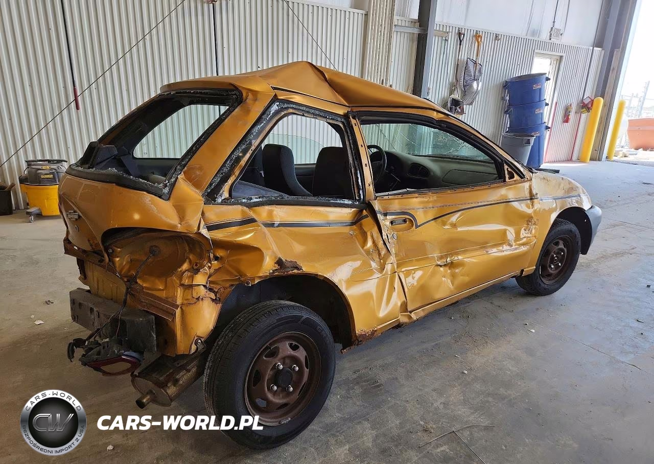 1998 Chevrolet Metro VIN:2C1MR2264W6726381 - 3