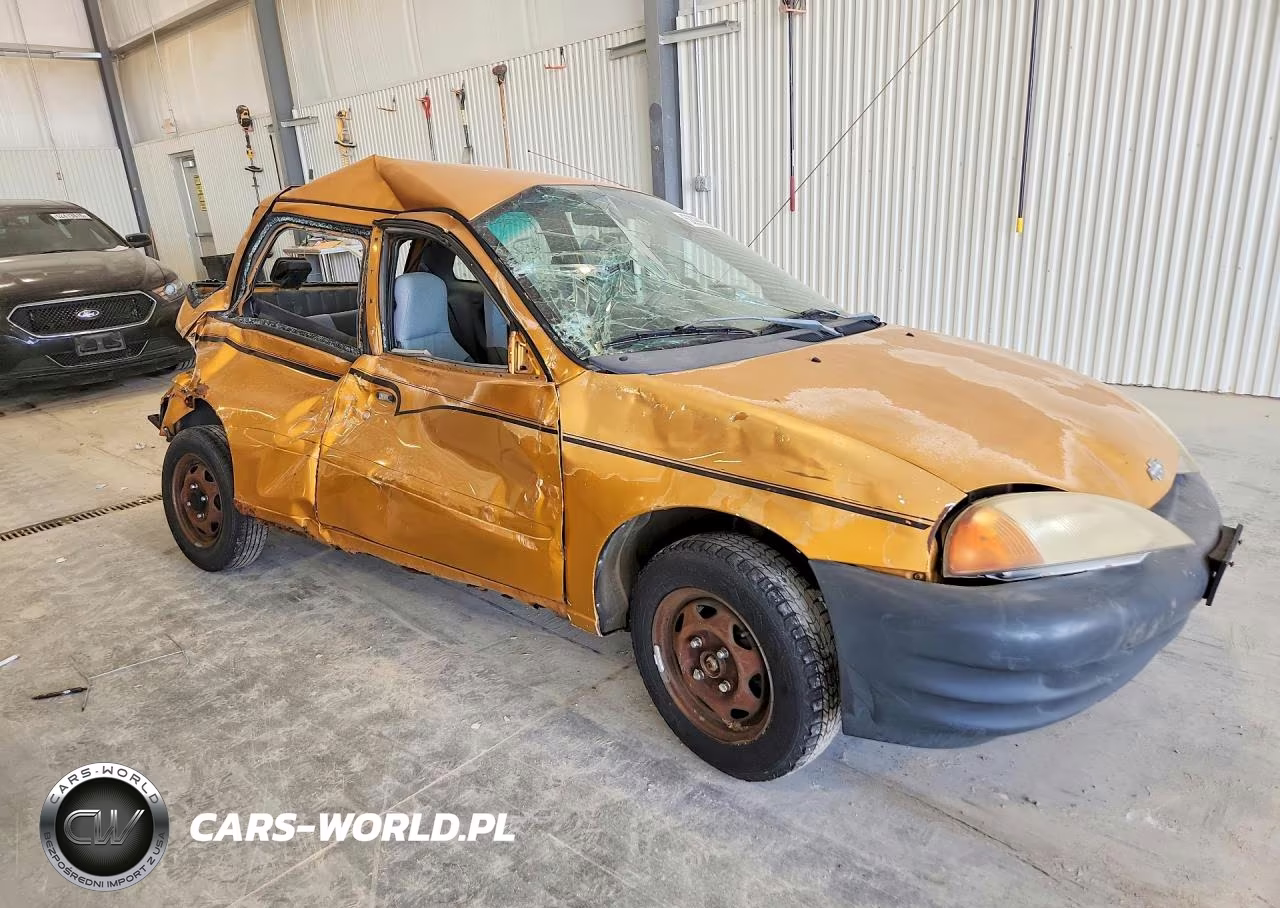 1998 Chevrolet Metro VIN:2C1MR2264W6726381 - 4