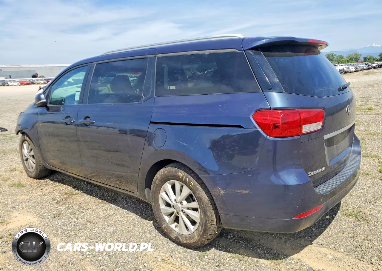 2015 Kia Sedona Lx VIN:KNDMB5C18F6072292 - 2