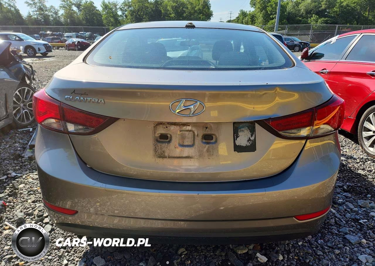 2016 Hyundai Elantra Se VIN:5NPDH4AE4GH782778 - 6