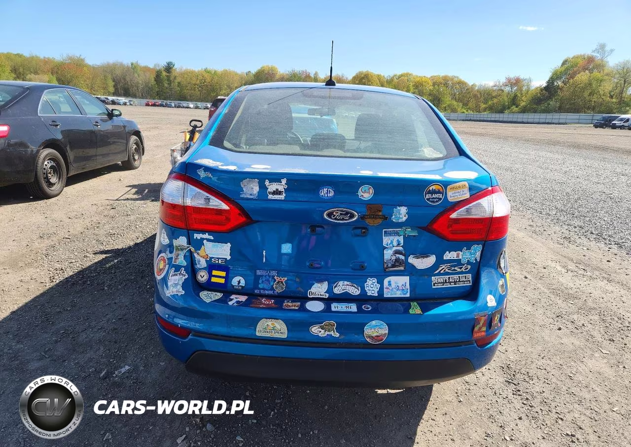 2017 Ford Fiesta Se VIN:3FADP4BJ8HM109900 - 6
